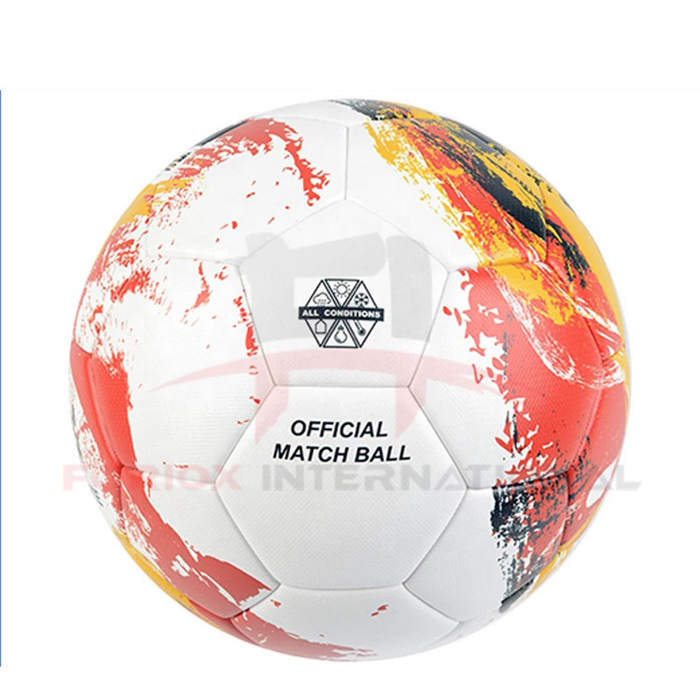 
Oem Brand Design Official Size 5 Custom Print Smooth Surface Rubber Football wholesale soccer ball Custom Logo 