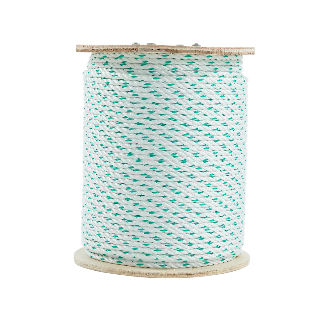 Vietnam supplier premium quality 3-strand white twisted cotton rope making machine rope chains  for wholesale