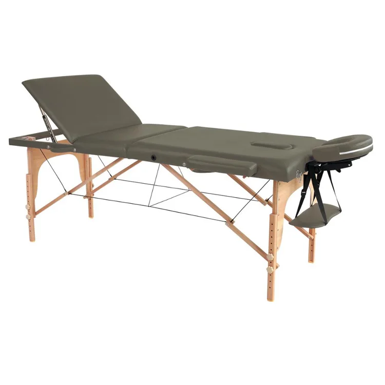 Camilla Para Masajes Mesa de Masaje Luxury 3 Section Portable  Salon Facial Massage Table Bed