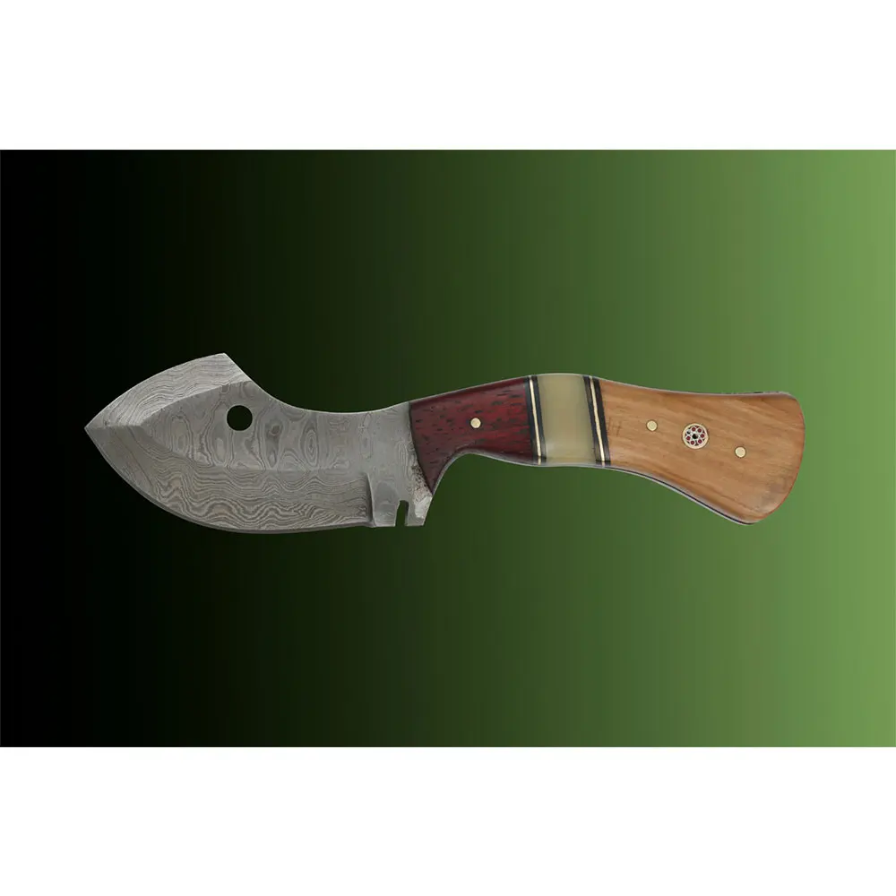 Ножи из дамасской стали с логотипом на заказ охотничий нож углеродистой