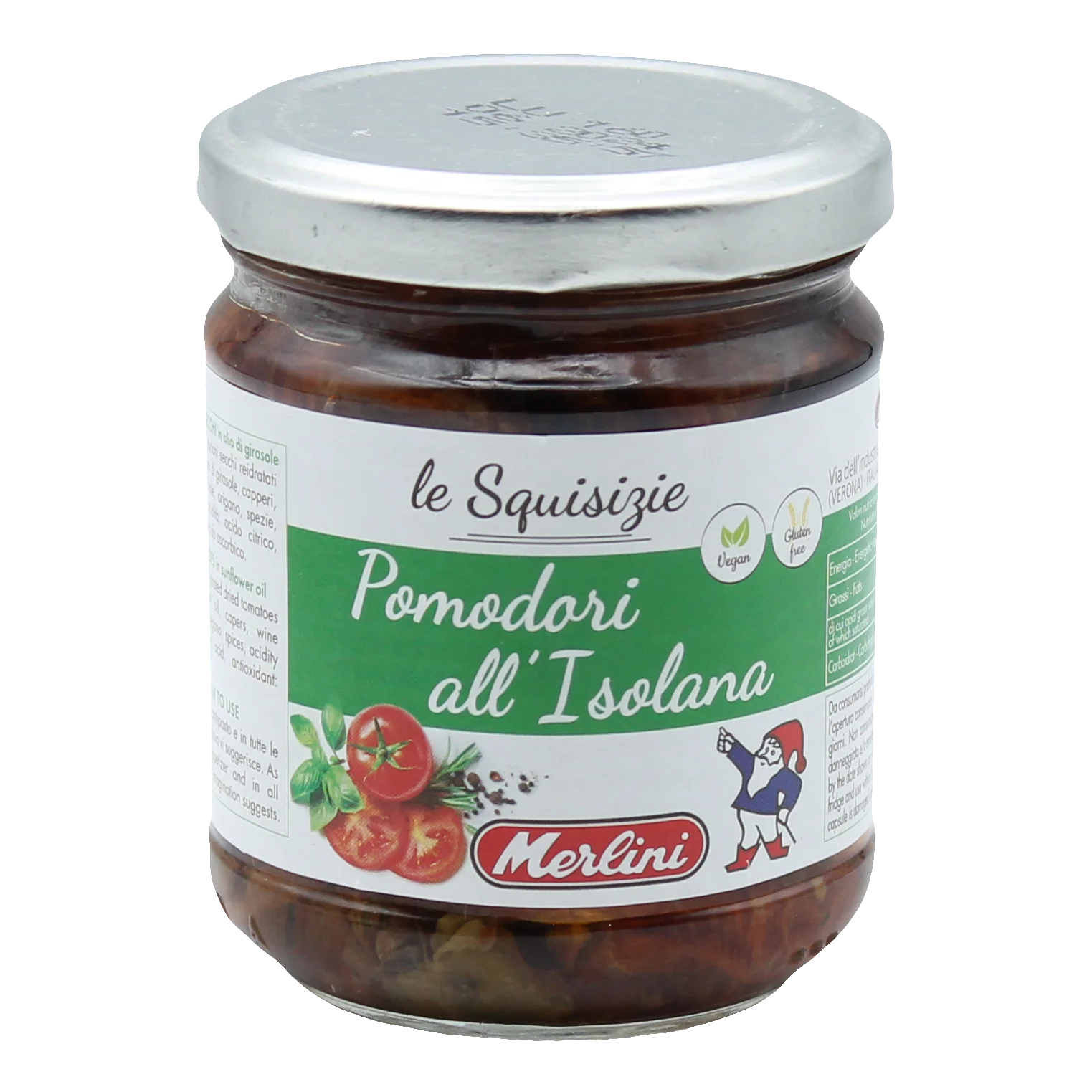 Preserved in Oil sundried tomatoes 190g made in Italy