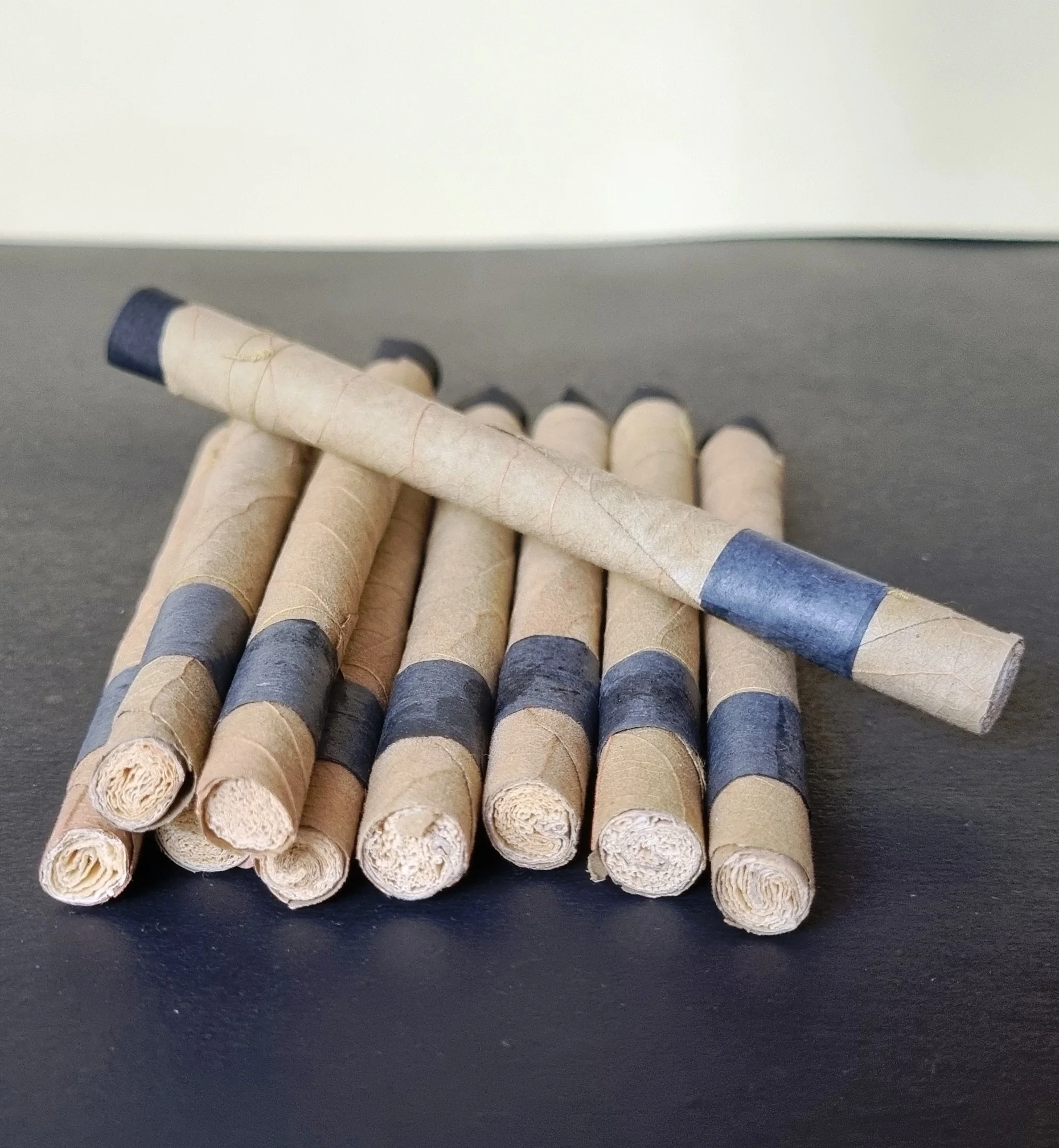 Coromandel Ebony Tendu Pre rolled leaf Tendu Ebony or Coromandel Pre Rolled Leaf Organic Hand Rolled Leaf all Sizes Rollies Mini