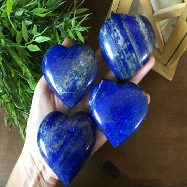 Wholesale Lapis Lazuli Heart Healing Lapis Lazuli Puffy Heart Best Selling For Decoration | Buy Jilaniagate