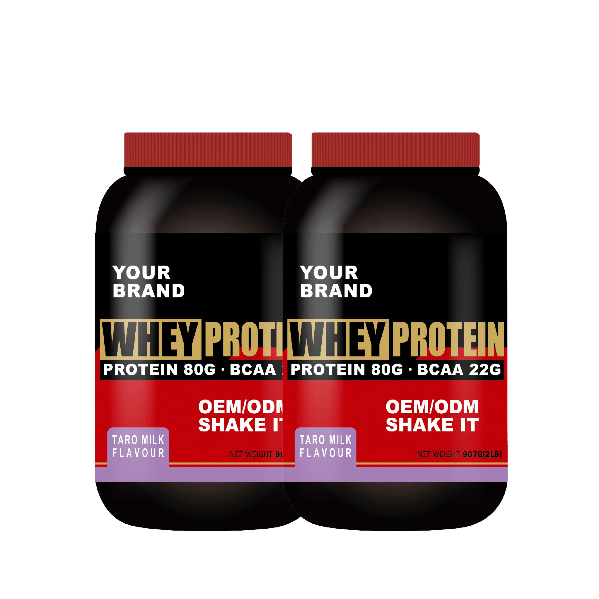 milk protein concentrate whey protein concentrate Taro milk Flavour 2lb