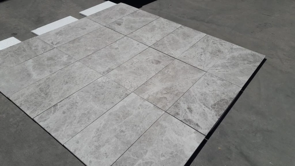 2023 Tundra Grey Marble Tile cut to size Matt Honed or Polished Brushed finished Made in Turkey For Your Construction Projects