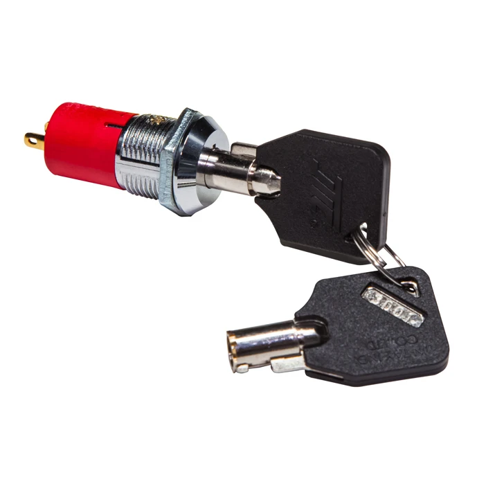 Metal Key Lock Switch Electric 2 Positions ON OFF