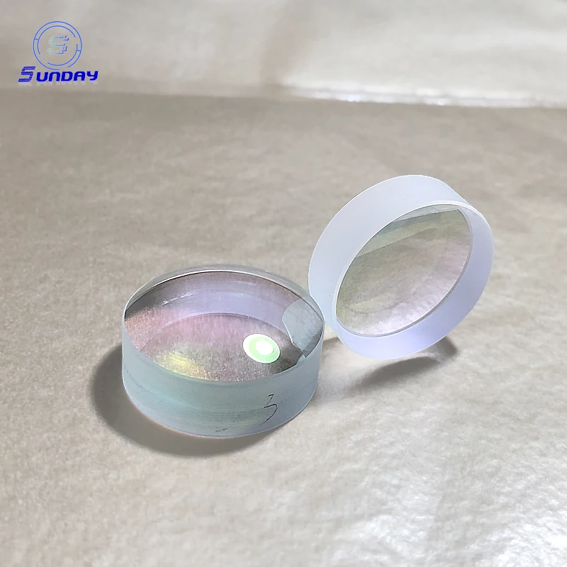 Оптическое стекло с двойным покрытием Mag2 BK7 Ахроматический двойной объектив для уменьшенных значений сферической аберрации