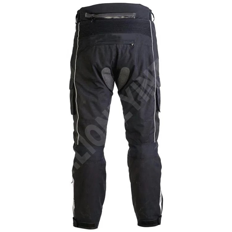 Standard Mens Motorcycle Motorbike Waterproof Cordura Textile Trouser Pants Riding Black Mens Ce Pant