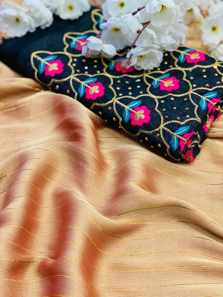 New Arrival Mushroom Silk Saree Wholesale Lowest Price Textile Market Surat Ethnic Garment Apparelgarment