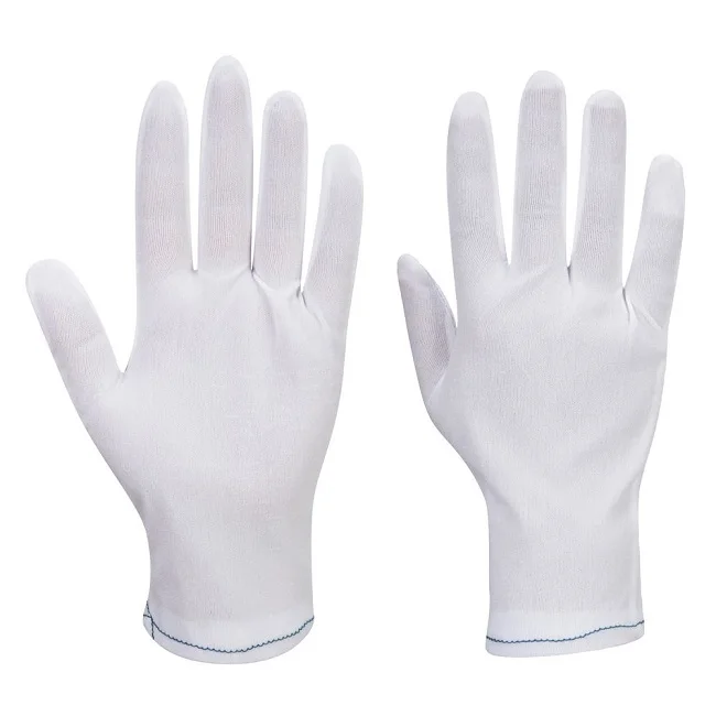 Wholesale Custom Premium Quality Latest Design 2022 Nylon Inspection Gloves Perlon Customized Color Size Style ODM