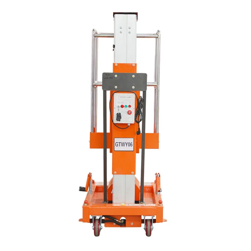 Qiyun Kinglift Hydraulic bucket lift elevator one person lift home use lift platform with CE ISO for sale