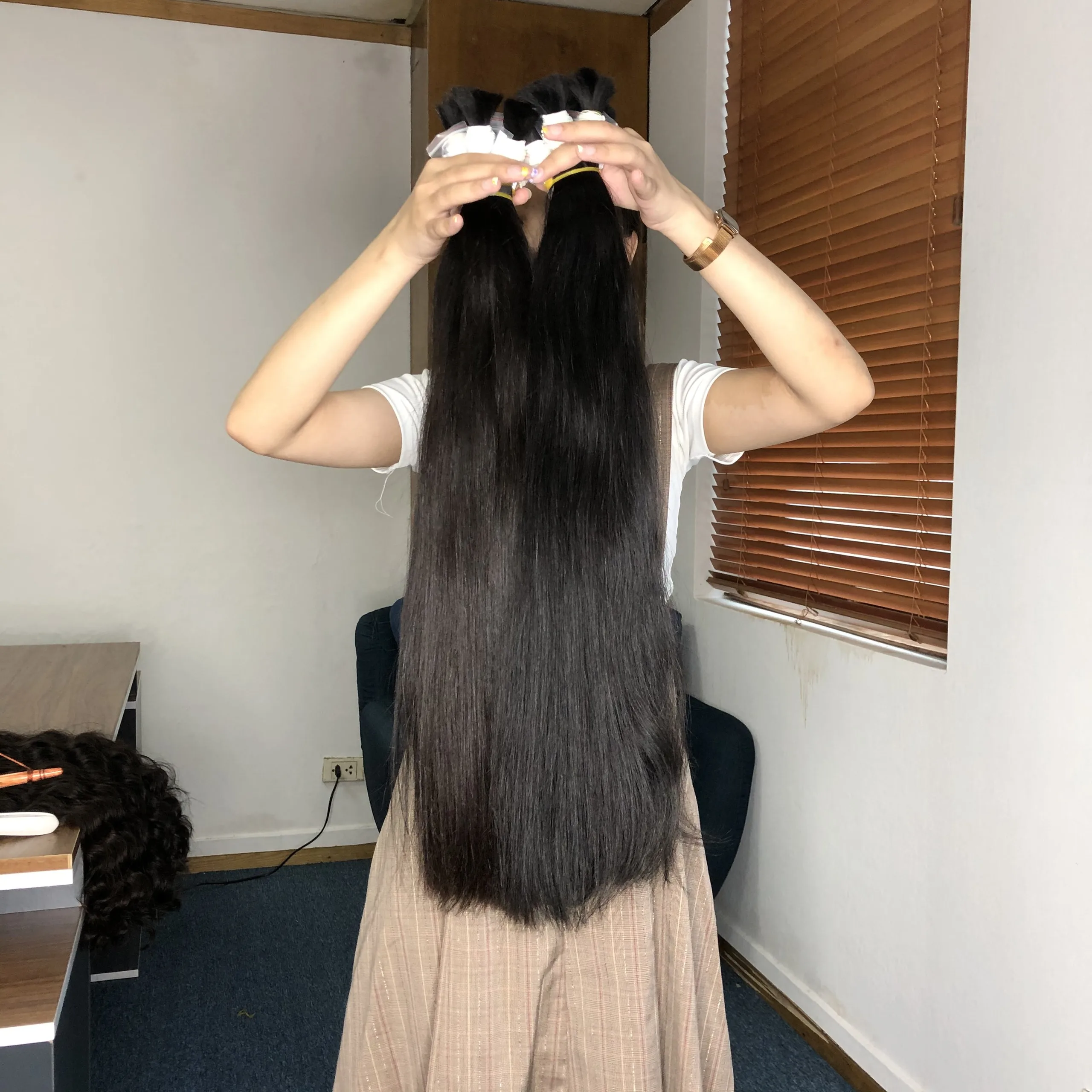 Накладные человеческие волосы 100% вьетнамские шелковистые прямые оптовые заводские цены Бестселлер