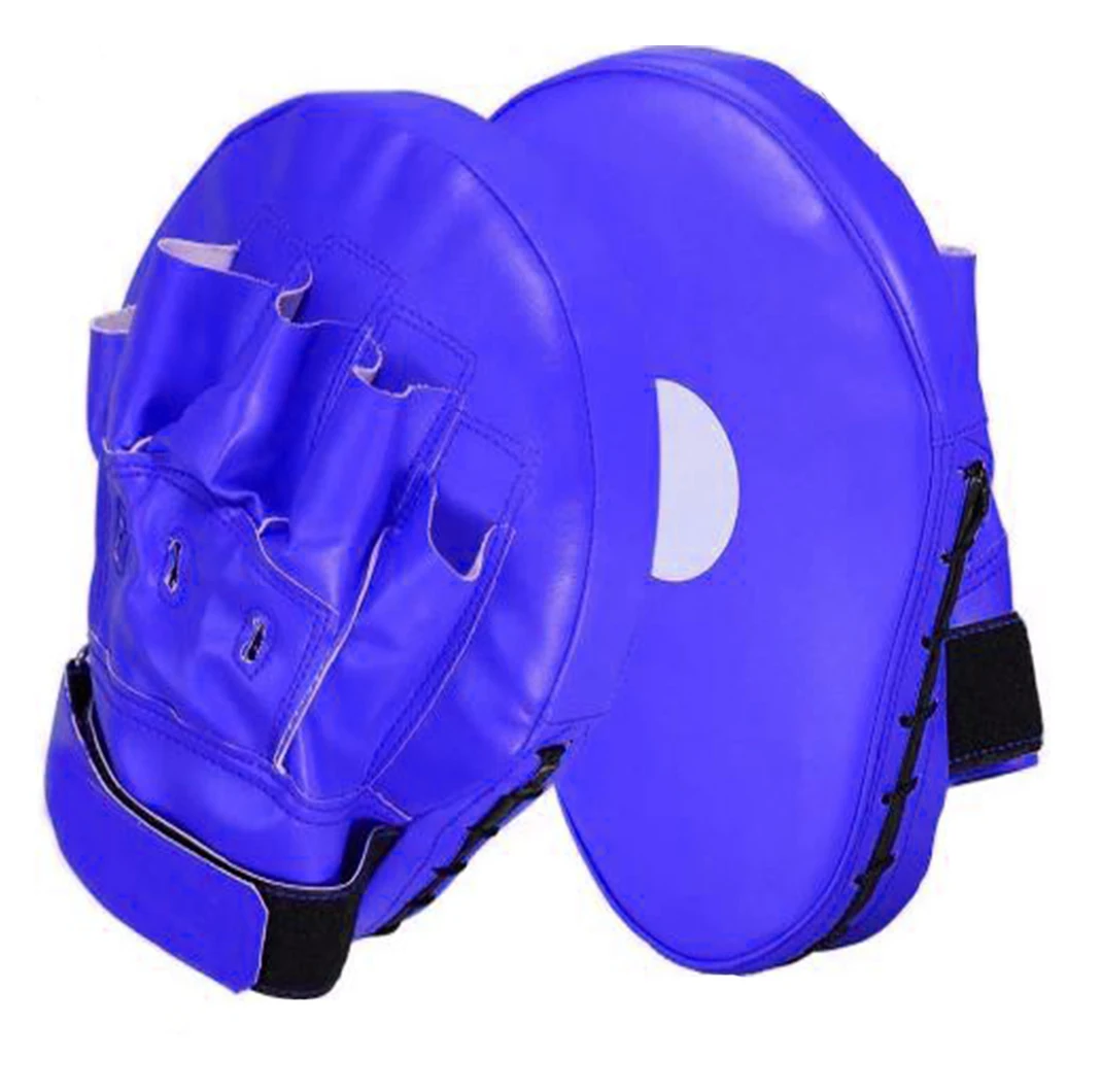High Quality Leather Breathable Wholesale New Arrival Martial Arts Training Taekwondo Boxing Punch Kick Pads Foot Target Ready to Ship Taekwondo Boxing Boxing Pads
