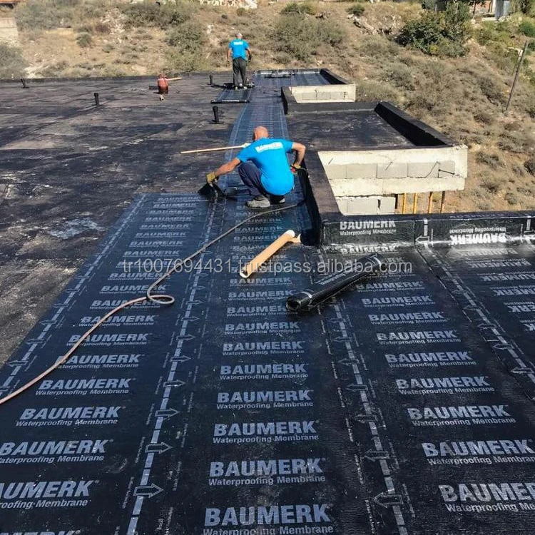 
BITUMINOUS WATERPROOFING MEMBRANE FOR BASEMENT ROOFING BATHROOM BALCONIES TERRACE 