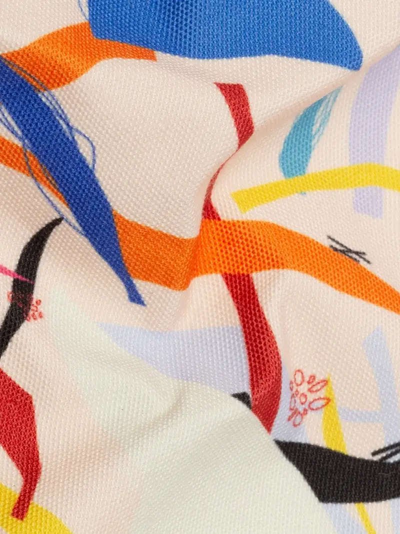 Upholstery Fabric White 350gsm 100% Polyester Cotton Like Fabric Suitable for Sublimation Printing
