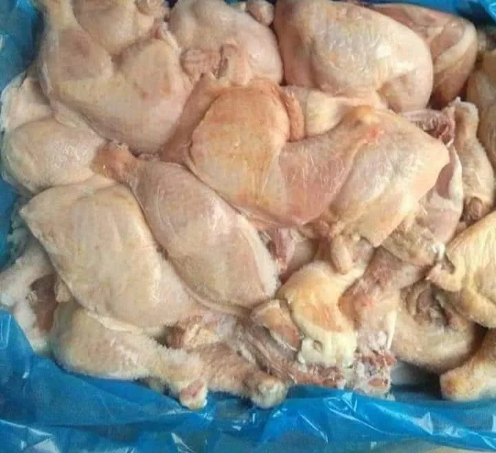 Оптовая продажа четверть замороженной курицы куриные ножки без костей высокая пищевая халяльная замороженная курица