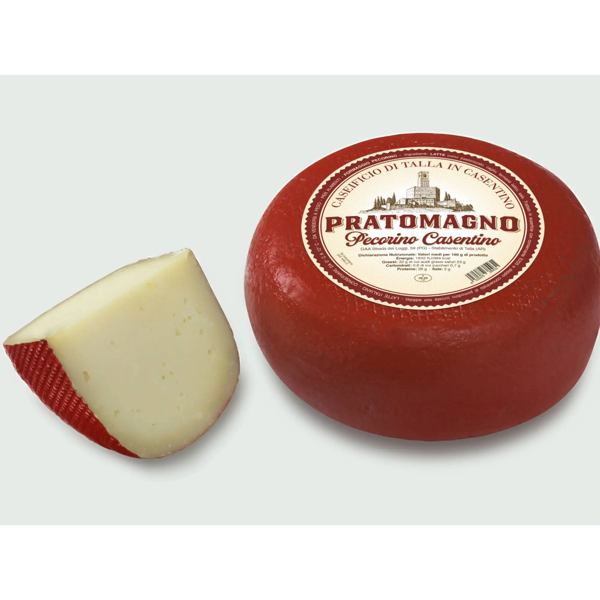 HIGH ITALIAN QUALITY PECORINO PRATOMAGNO CHEESE READY TO SHIP