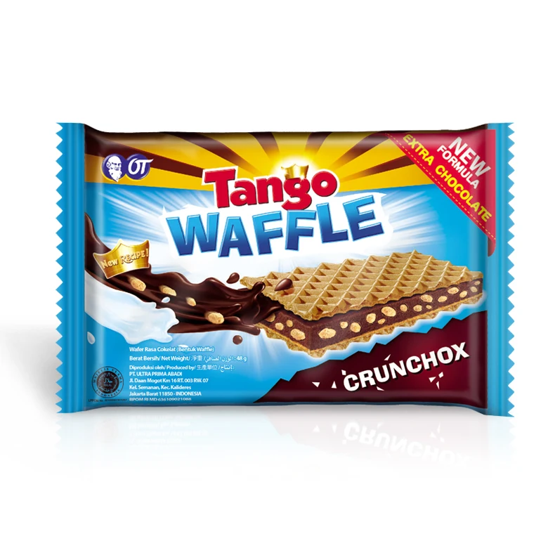 
Tango Waffle Crunchox 160gr Biscuit Wafer BISCUITS Chocolate Flavour Rectangular Sandwich Wafer 2.55 Kg CRISPY Normal Flour 