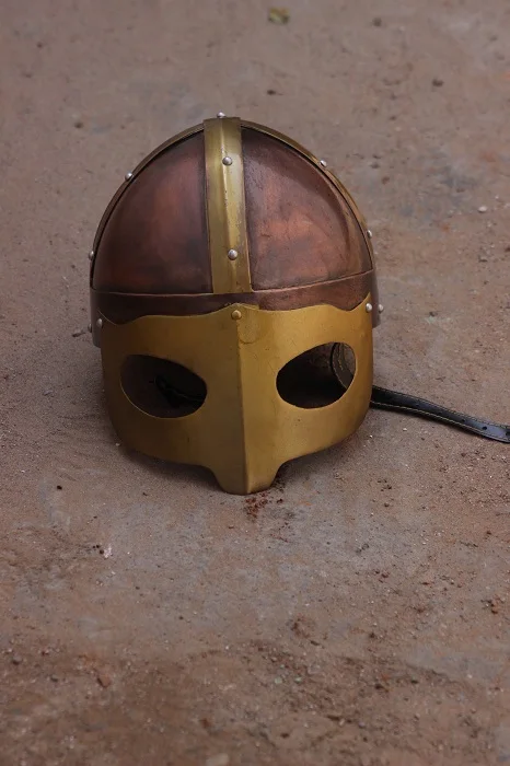 Medievel Viking Spectacle Helmet  Barbute Norman Helmet available in stock with  customized logo from India