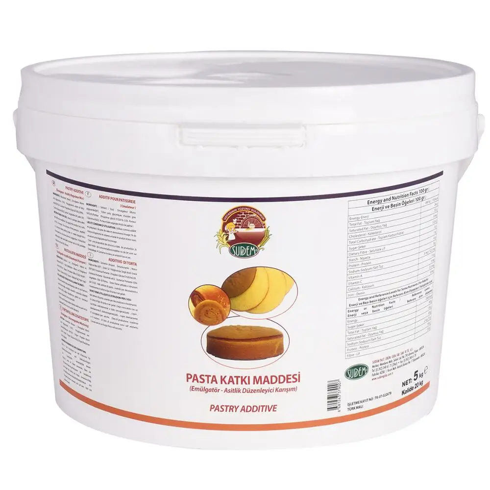 
Sudem Pastry Additive (Emulgator Acidity Regulator Mix) 5 KG 