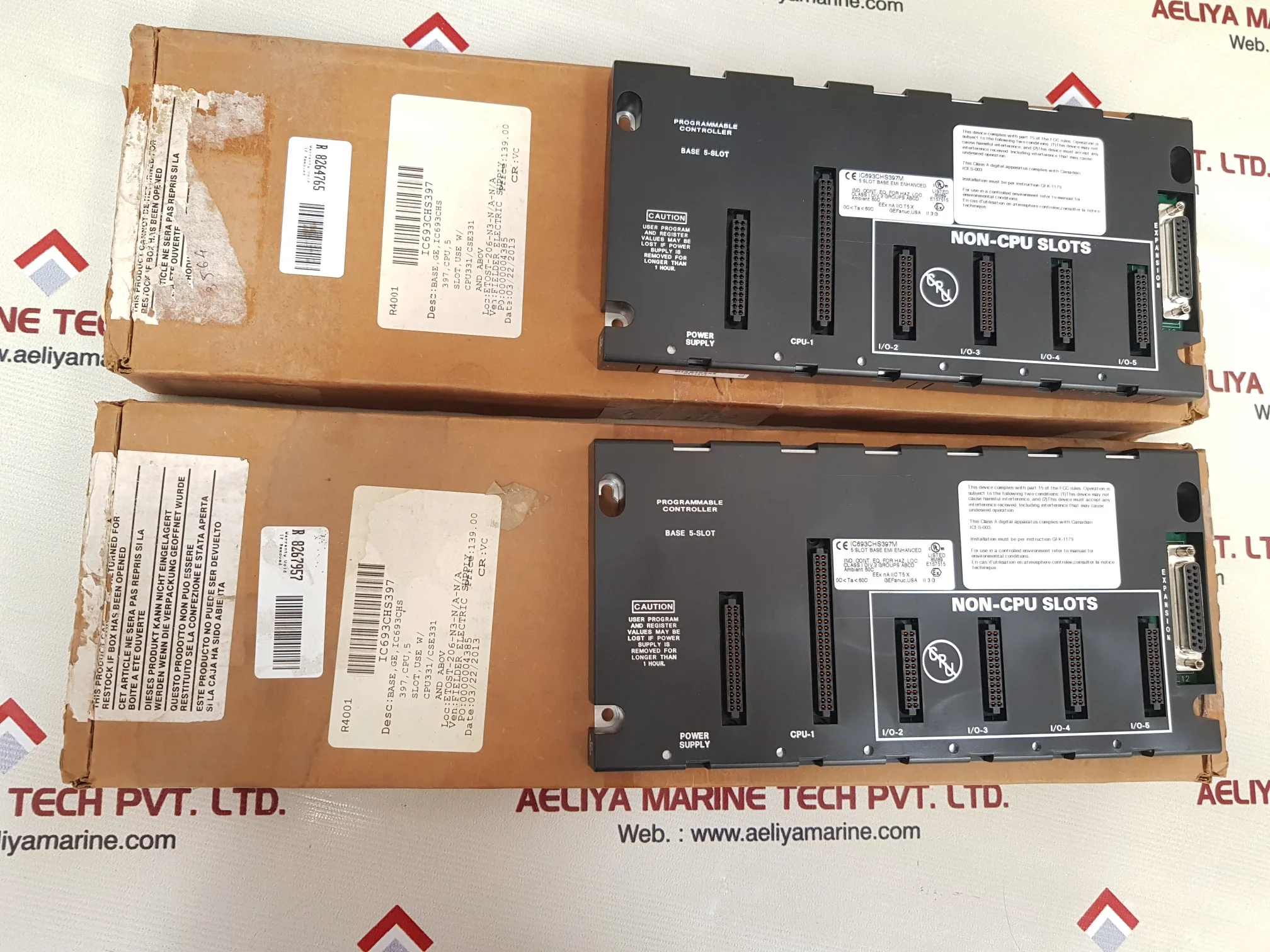 Усиленный программируемый контроллер Ic693Chs397M с 5 слотами