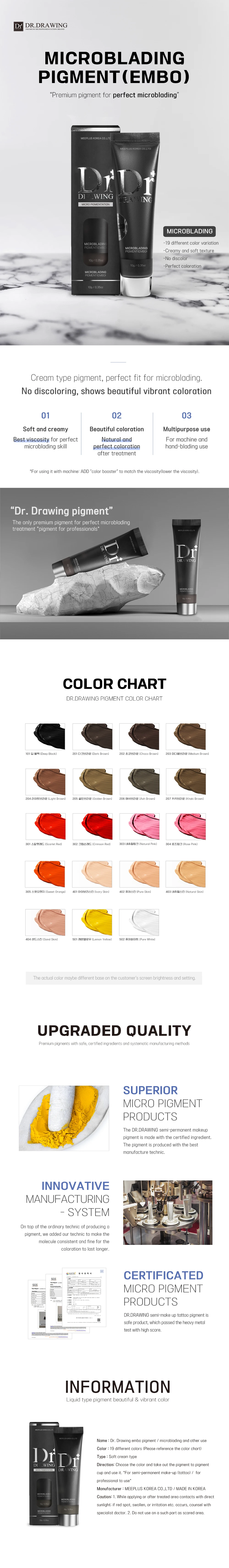 Microblading Pigment