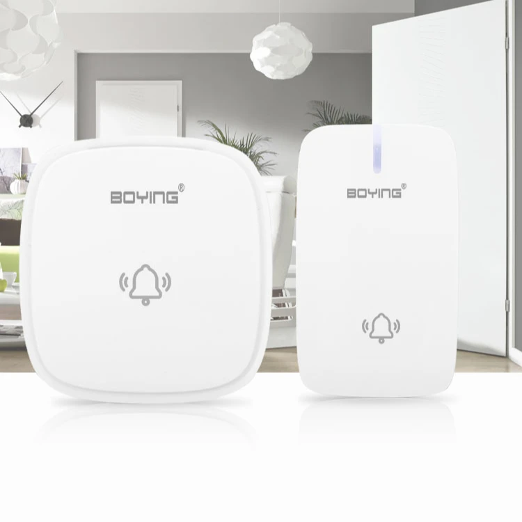 
Недорогой водонепроницаемый неэлектрический кинетический беспроводной мини-дверной звонок с автономным питанием 