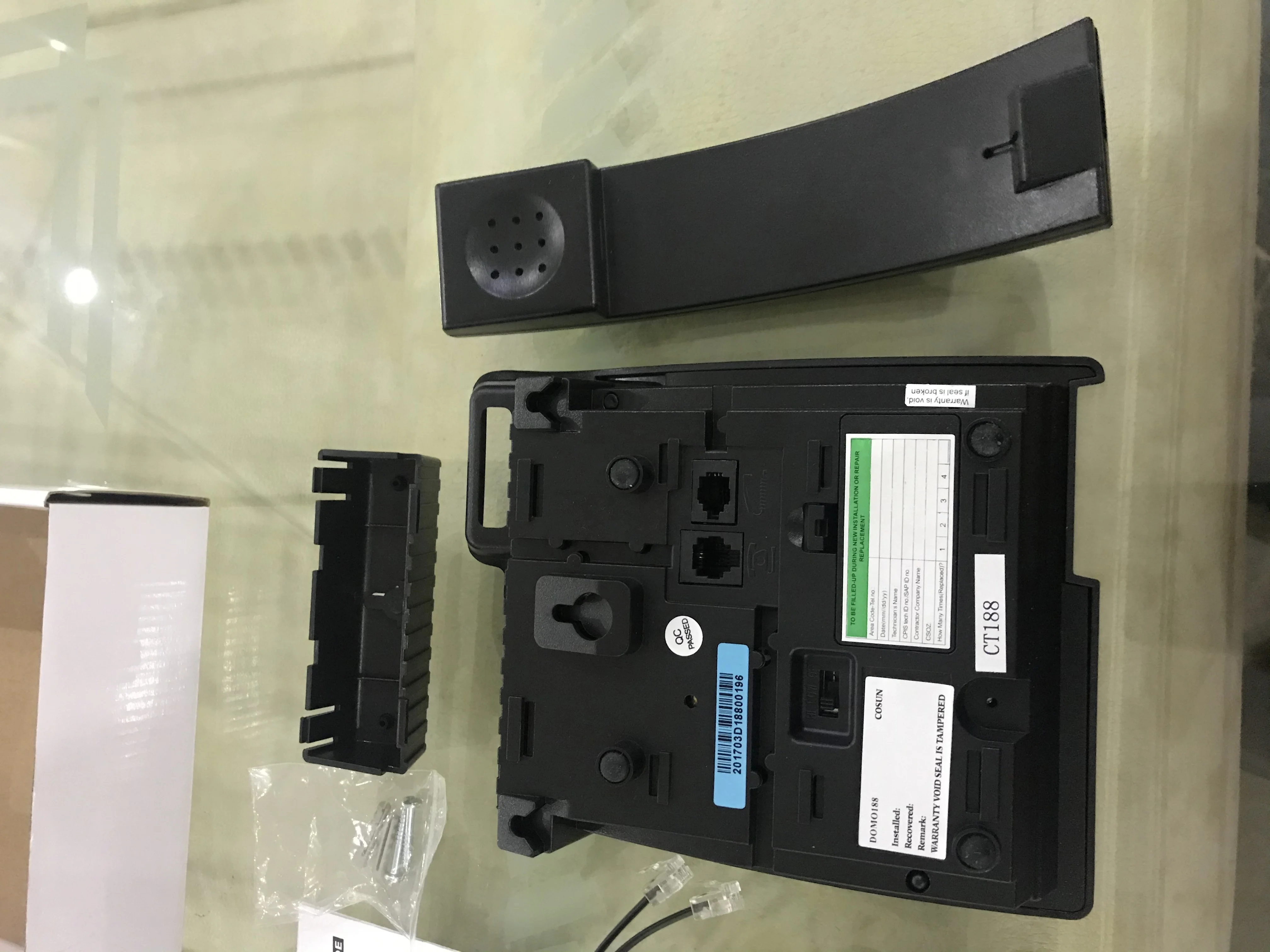 
PSTN LANDLINE FIXED TELEPHONE SINGLE PHONE WITH CALLER ID DISPLAY 