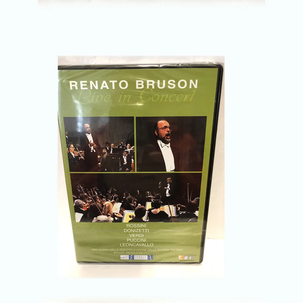 High Quality New Product of Renato Bruson Live in Concert - baritone arias by Rossini, Verdi, Leoncavallo, Puccini and Donizetti