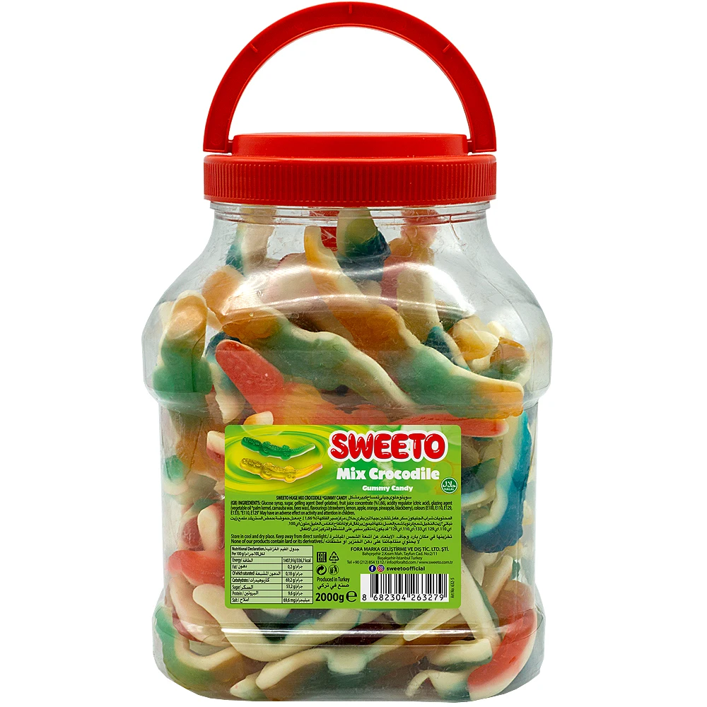 The Best Quality halal jelly gummy in jar Turkish Product
