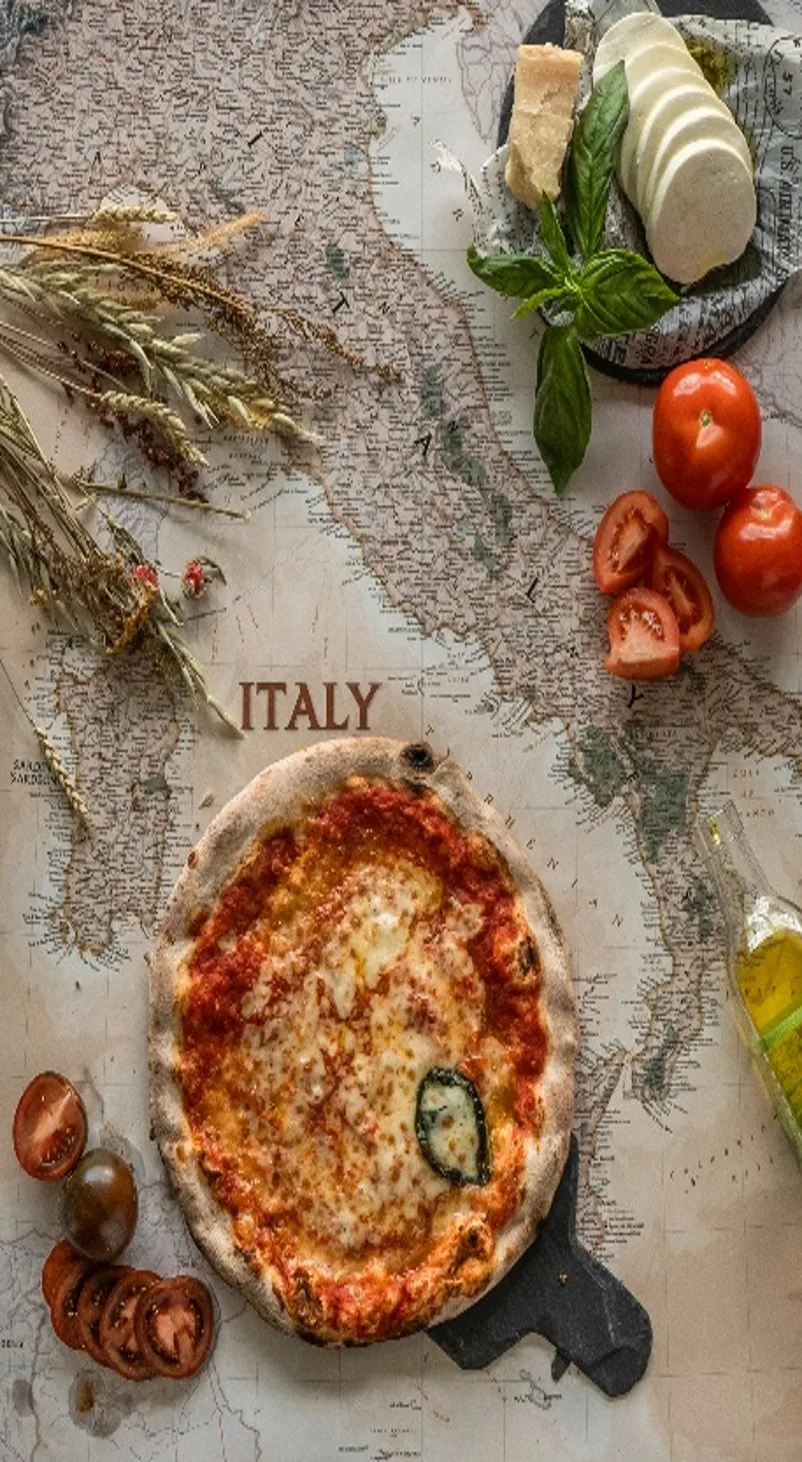  100% натуральная полностью запеченная замороженная пицца Margherita ручной работы без консервантов добавок