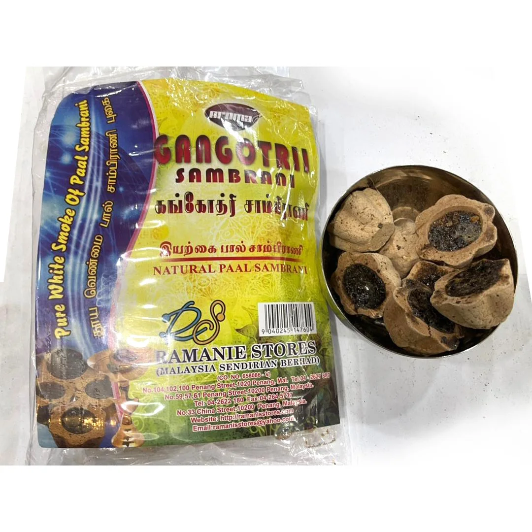  Ароматизатор Gangothiri (натуральный паал) самбрани высококачественные Ароматические Цветы благовония для молитвы