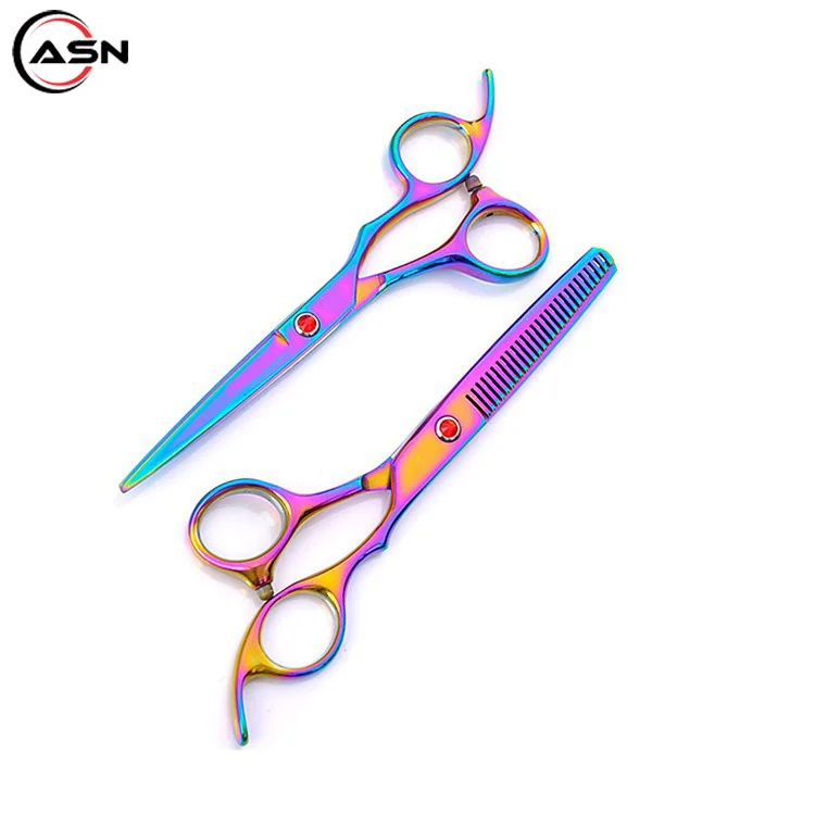 2021 Manufacturers Customized Hair Barber Thinning Scissors wholesale salon hair scissors 440c professional