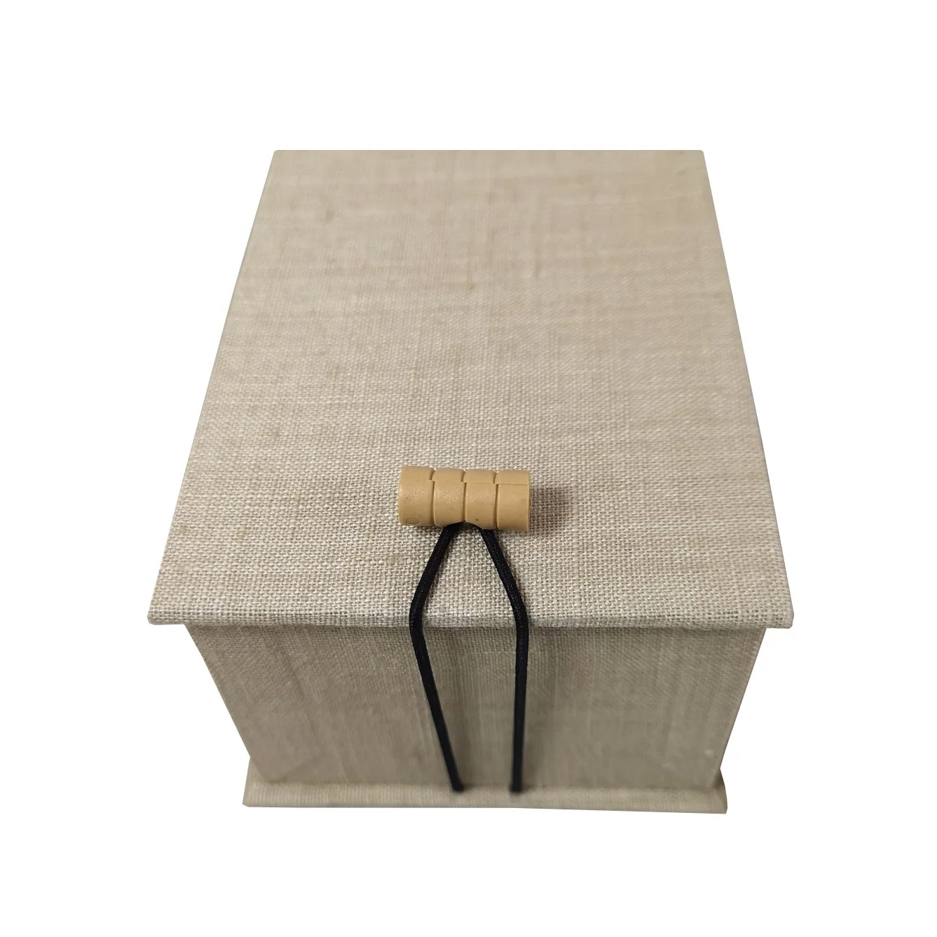 Small Custom Linen Textile USB Photo Box