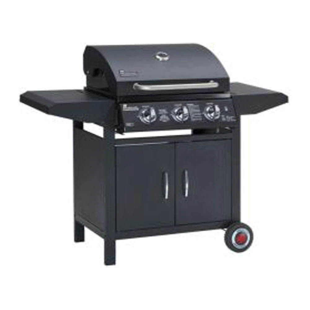 High Quality Stainless Steel Burner Gas Grill with Cabinets Wheels Household Commercial Outdoor Family