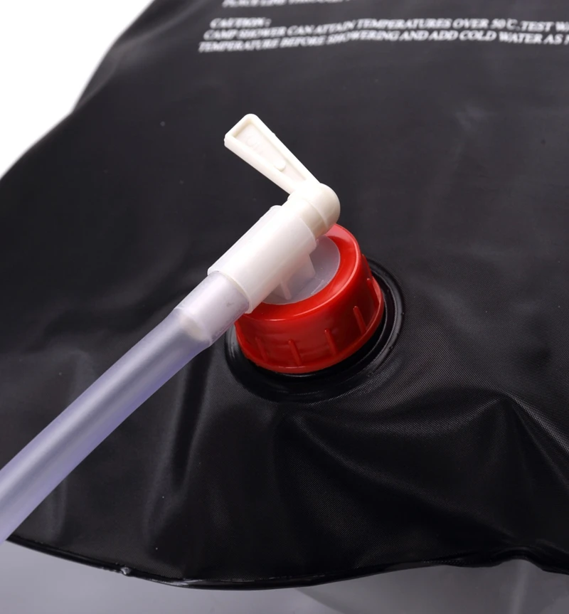 High Quality 20 Litres Water Shower Bag for Outdoor in Black Color