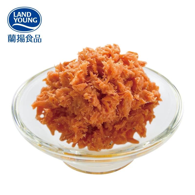 Factory price Frozen Seasoned Salmon Flake