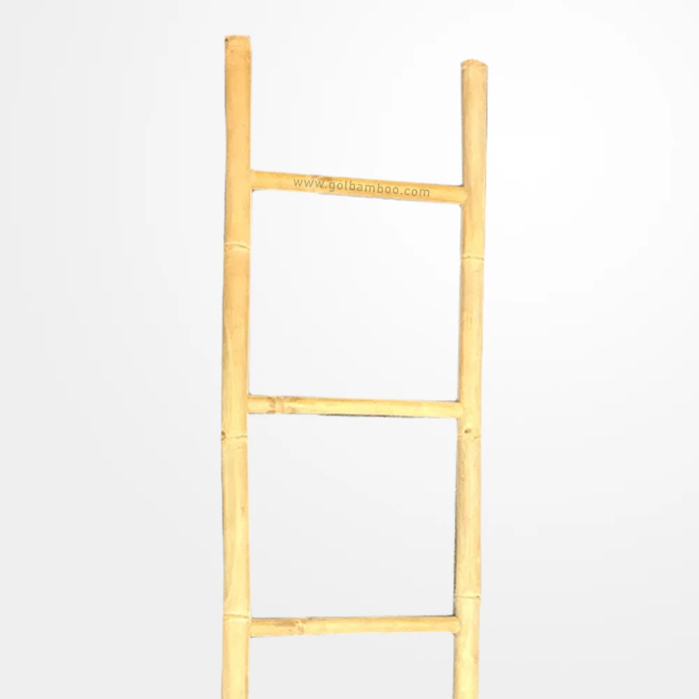 Natural Color Bamboo Blanket Ladder For Bathroom Towel Racks Made in Vietnam