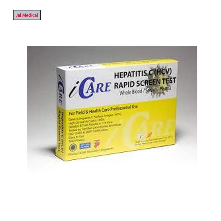 Огромный спрос на лучшее качество одноразового использования iCARE Гепатит C (HCV) Набор для быстрого тестирования с 2 годами срока годности