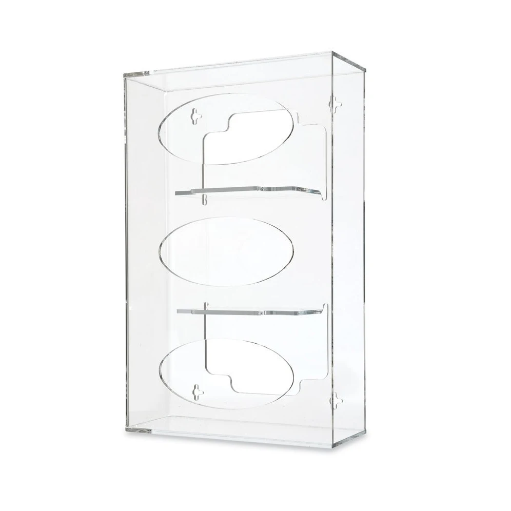 Side Load Acrylic Glove Dispensers Holder