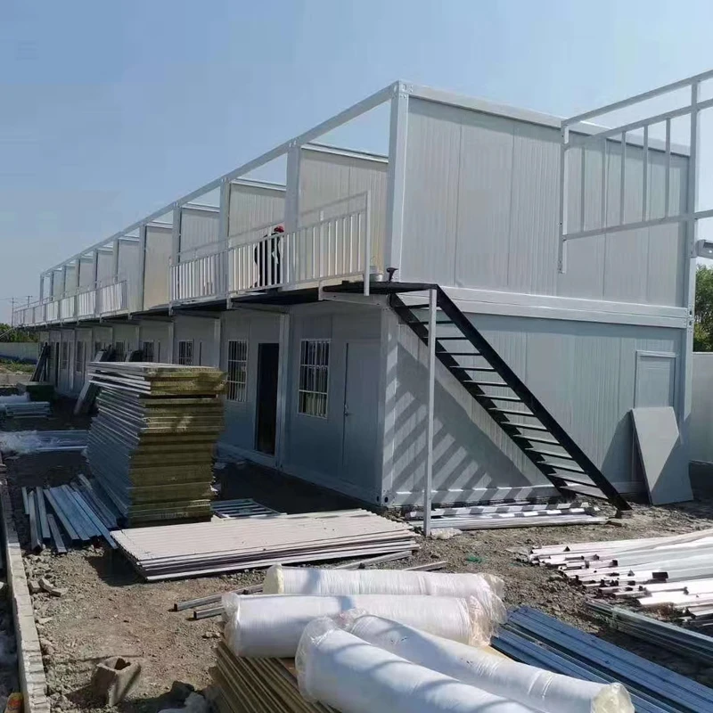 
Quick Installation Flat Pack Container Modular Cabin for Prefab Temporary Dormitory 