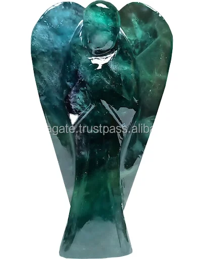 Wholesale Clear Quartz Angel Stone Gemstone chakra crystals healing for sale