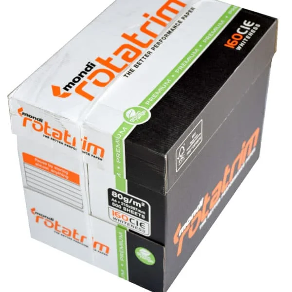  Дешевые цены Mondi Rotatrim A4 копировальная бумага 80gsm / 75gsm 70gsm для фотокопировальной