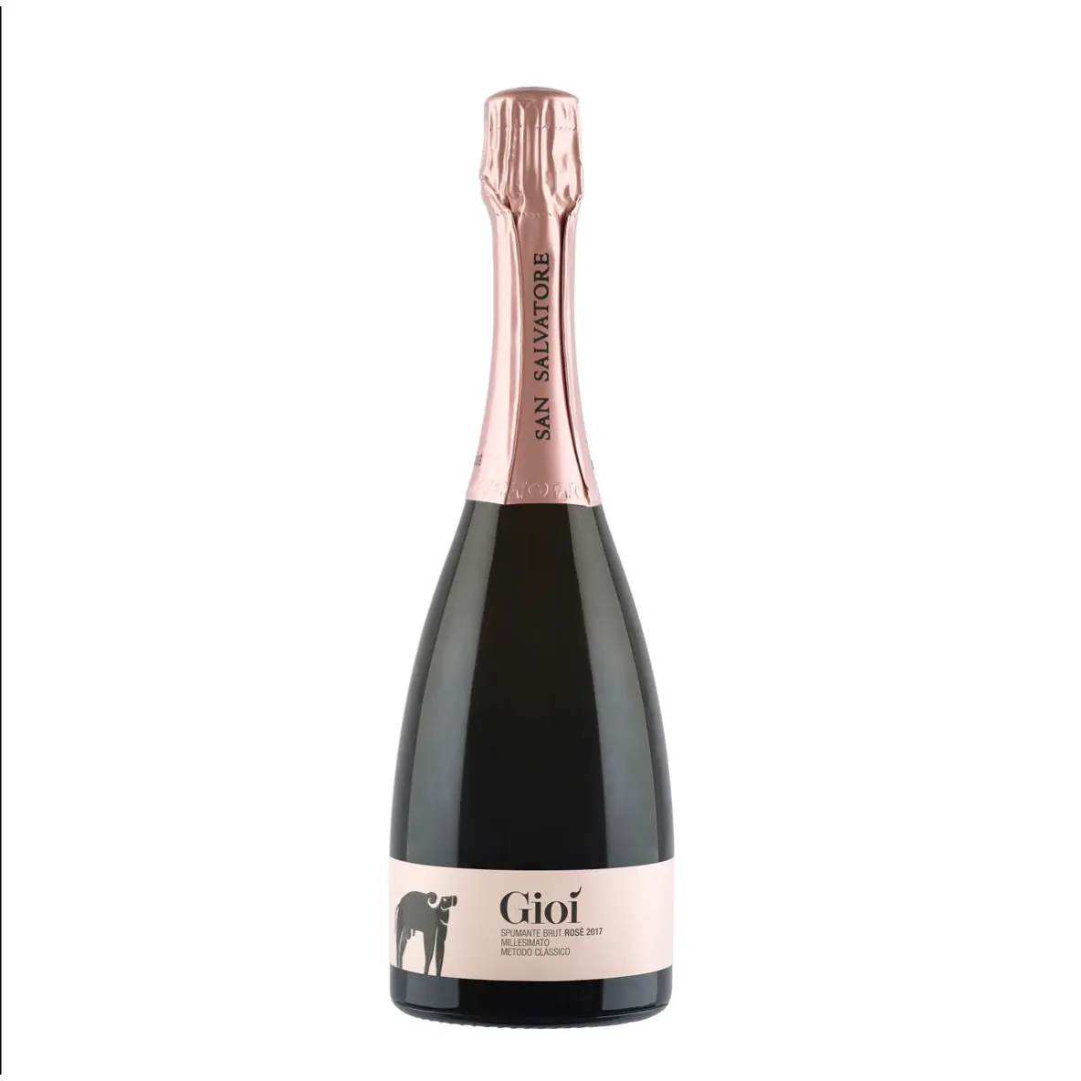 Top Quality GIOI BRUT ROSE vintage classic method 2018 0.75L alcohol 12.5% italian spumante rose wine for sell