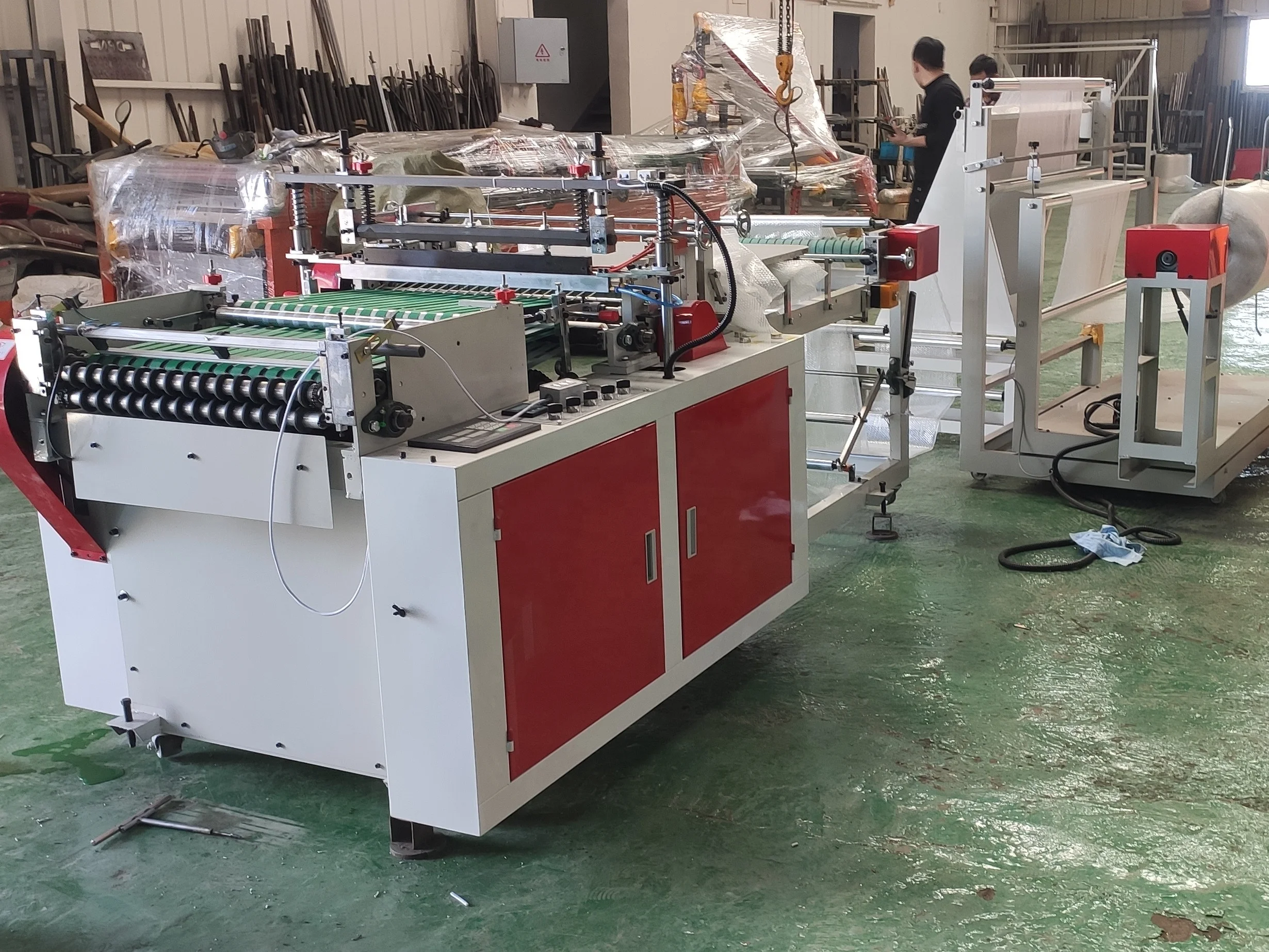 
Automatic high speed air bubble bag making machine 