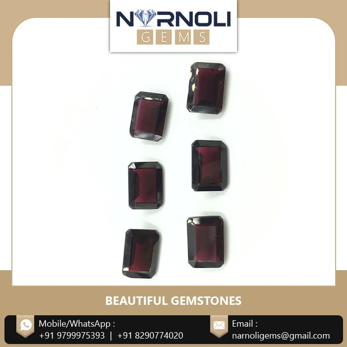 High Quality Amethyst Octagon 14 X 10 mm Semiprecious Purple Color Gemstone For Sale Jewelry Decor Gemstone