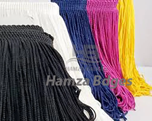 laces trimmings 11cm cotton tassel trim tapes DIY sewing curtain carpet knotted tassel fringe