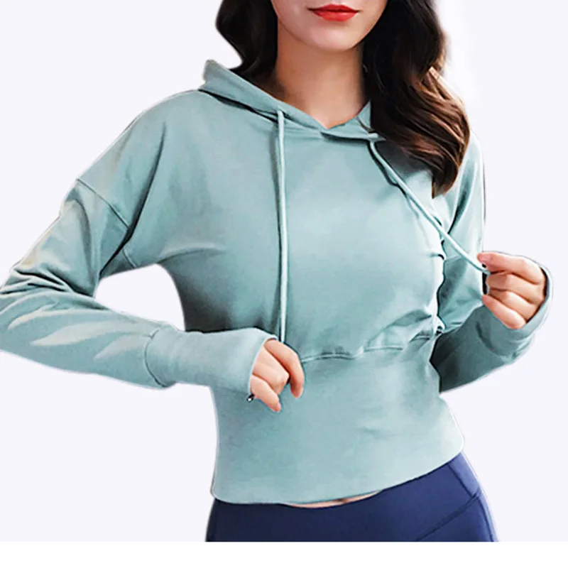 Navy Wholesale Custom Lightweight Cotton Cut Sew Jersey Hoodie women streetwear fashion pullover hoodie