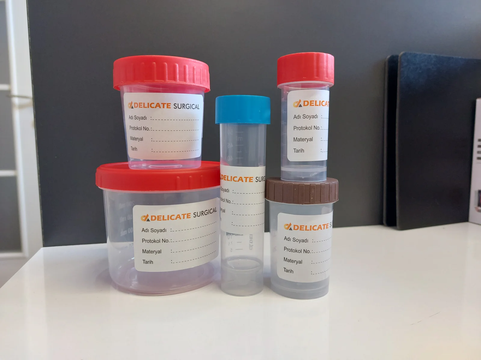 Disposable 250cc Plastic Specimen Cup Container Hospital Device Cups pp products Specimen Cup Container