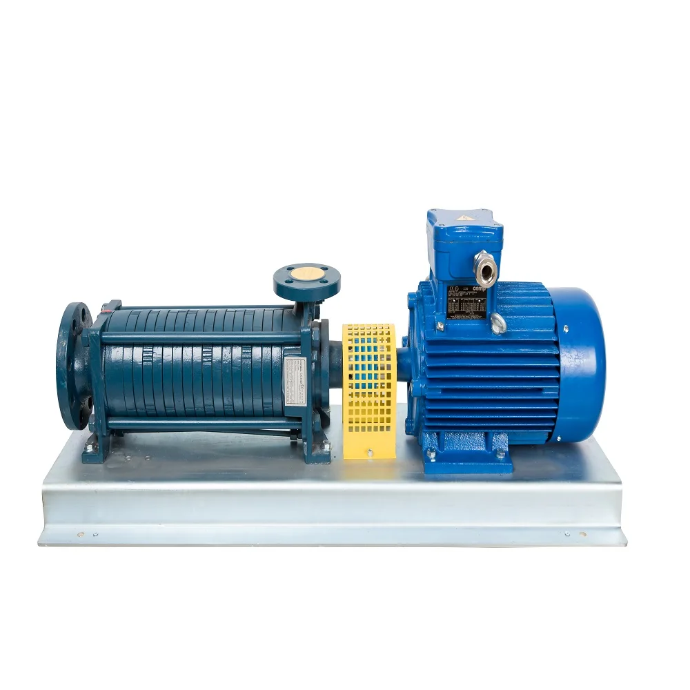 2A lpg glp centrifugal 6 stage UNIVERSAL pump coupled with 4kw ITALIAN exproof motor for lpg fuel station